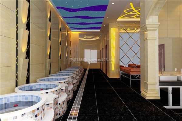 东莞洗浴中心设计装修 洗浴中心怎么设计比较