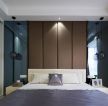 2023现代北欧风格家装卧室床头背景墙设计效果图