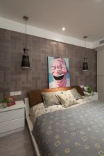 2023简单家居卧室床头背景墙装修效果图片