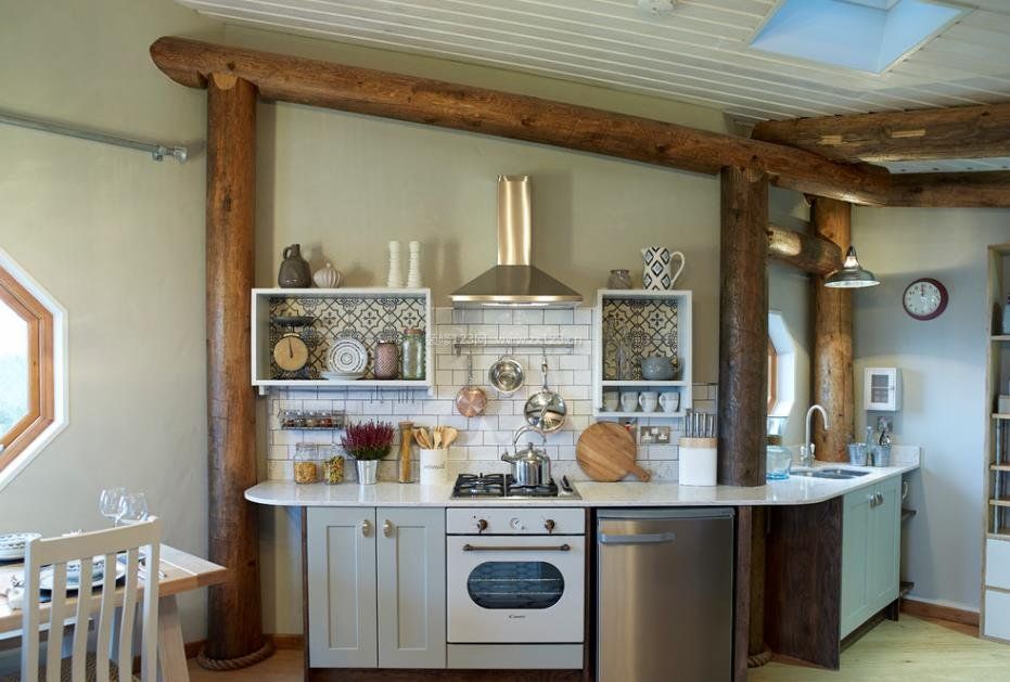 70平米小房子厨房瓷砖装修效果图
