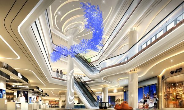 天霸设计的银川商场装修方案创新性与实用性俱