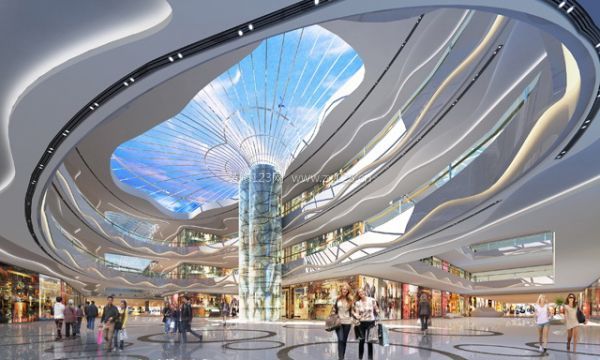 天霸设计的银川商场装修方案创新性与实用性俱