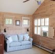 90平方米房屋木质墙面装修效果图大全