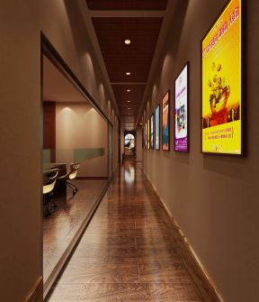 2020走廊过道设计效果图 售楼处设计装修效果图片