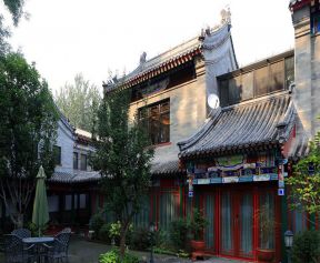 2023年现代中式北京四合院别墅图片