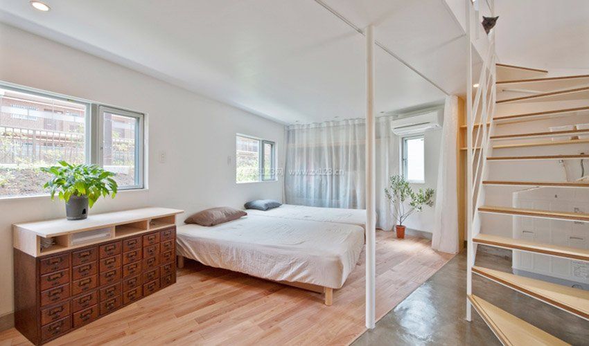 30平米单身小公寓现代风格装修欣赏