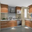 120平方现代房屋样板房厨房装修图