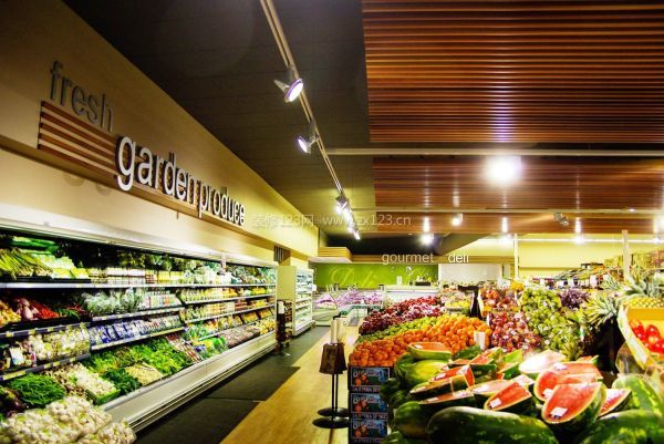 合肥水果店装修 可以装修这样一家生鲜超市_分站新闻_装修123