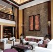 东南亚风格复式客厅装修效果图图片
