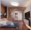 单身公寓小户型房屋主卧室平面设计图片
