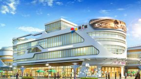 2023商場外墻裝修效果圖大全圖片