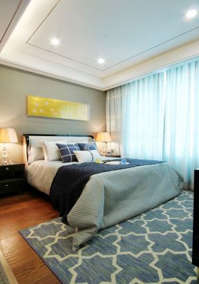 100平方欧式卧室简约装修效果图大全