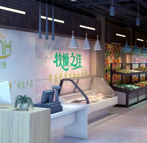 2021超市熟食店装修效果图片大全-每日推荐