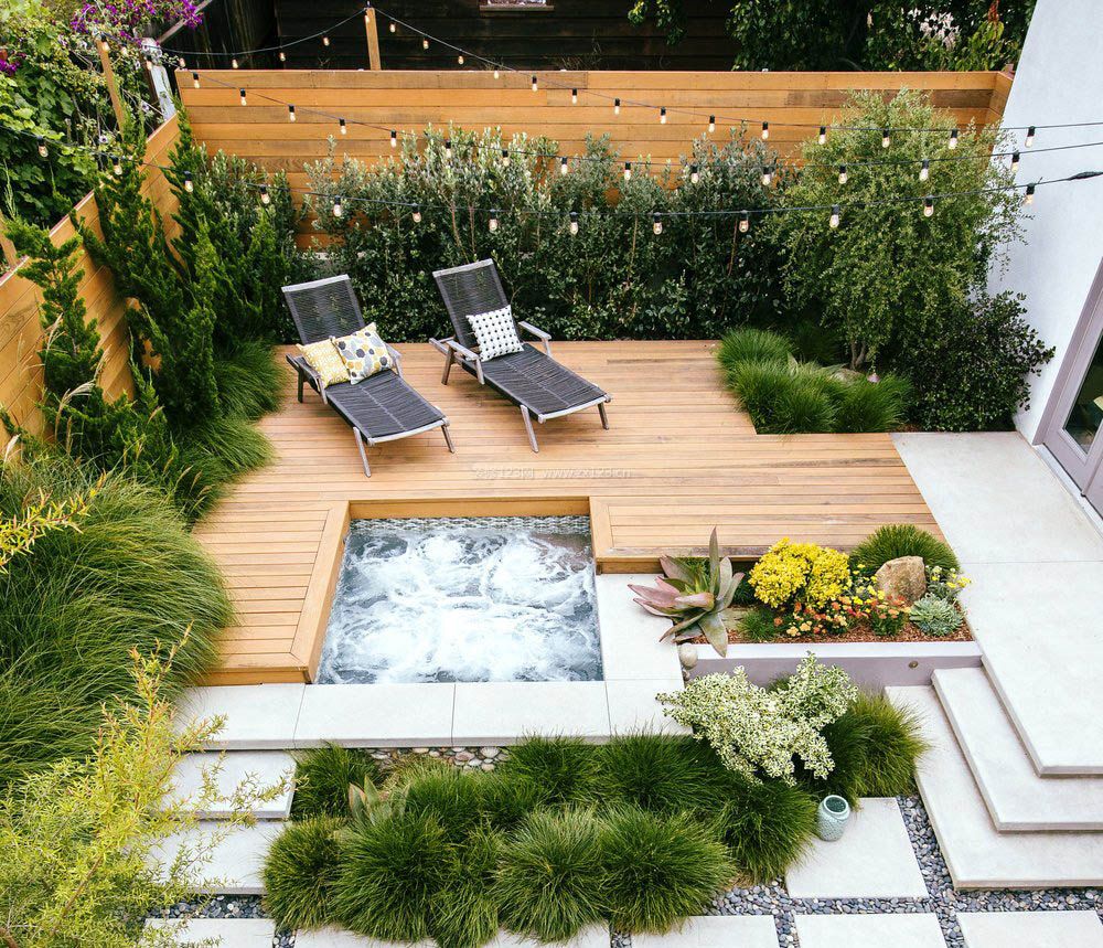 2020现代风格私家庭院景观设计