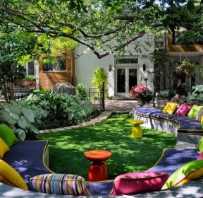 私家庭院景观沙发摆放设计-每日推荐