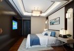 现代中式风格卧室床头壁灯图片