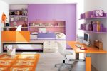 2023浅紫色房间家具装修设计效果图
