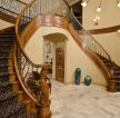 美式别墅家装楼梯扶手设计