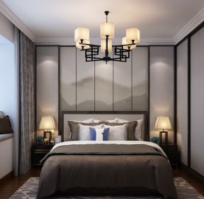 收集整理精美的2021仿古中式小房间卧室榻榻米装修效果图,2021仿古