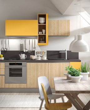 2023现代家装小厨房组合橱柜图片