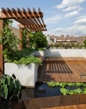 2023别墅屋顶花园简单设计平面图赏析