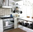 简欧式厨房橱柜不锈钢台面效果图一览