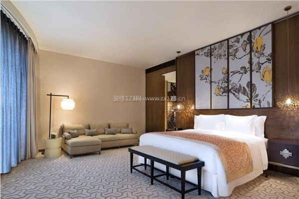 杭州宾馆房间装修效果图