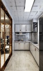 2023时尚现代开放式厨房玻璃隔断效果图片鉴赏