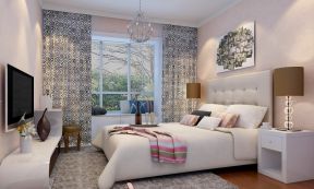 2023现代风格女生卧室地毯设计图
