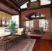 2023明清中式书房茶室家具整体设计效果