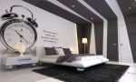 2023時(shí)尚黑白風(fēng)格字母臥室壁紙效果圖