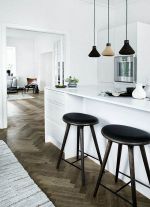2023北欧风格开放式厨房灯具装饰