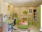 2023绿色家居儿童卧室家具装修设计