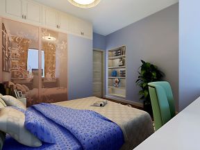 2020简单现代卧室装修效果图