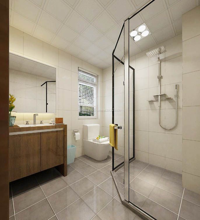 2023家庭整体浴室淋浴房装修设计图片