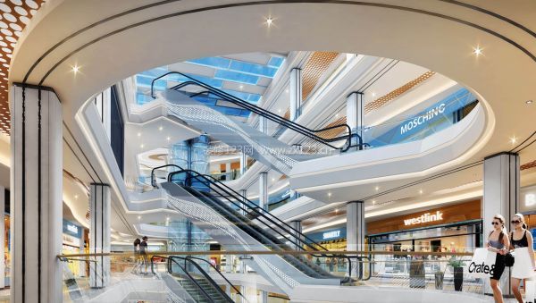 大型商场楼梯装修效果图