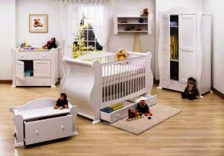 2023婴儿床造型装修效果图片赏析