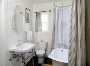 2023浴室小窗帘装修效果图片