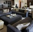 2023大户型客厅沙发摆放装饰效果图
