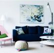 2023室内粉色单人沙发效果图片