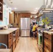 2023实木博洛尼橱柜厨房设计效果图片大全