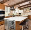 2023实木博洛尼橱柜厨房设计效果图片