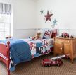 2023简约美式红色欢乐的儿童卧室图片