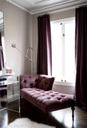 2020紫色窗帘家装设计