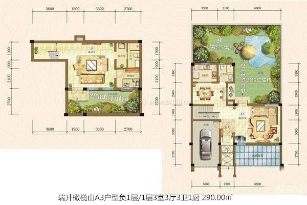  283平米別墅裝修案例