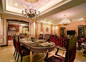 2023法式新古典餐厅家具高清图片大全