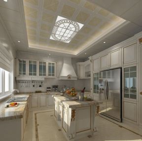 2020前卫大方的厨房吊顶图片