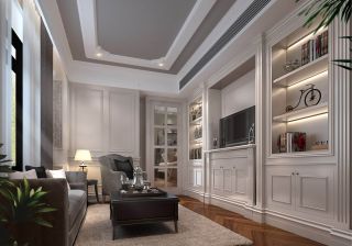 2023法式客厅家具电视柜造型高清图片