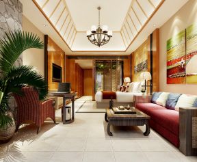2023东南亚别墅家装室内风格装修图片