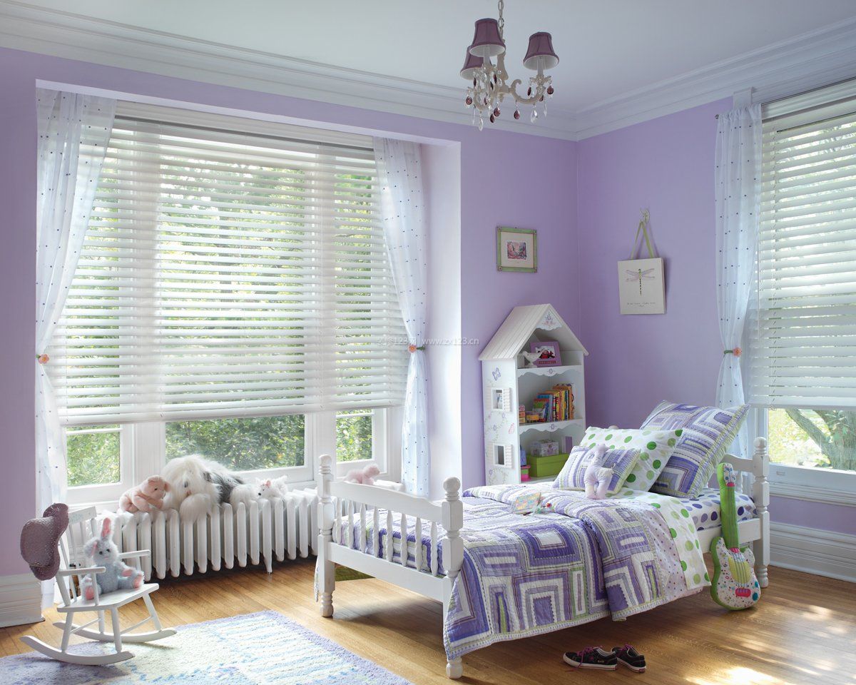 2023紫色卧室颜色搭配效果图欣赏